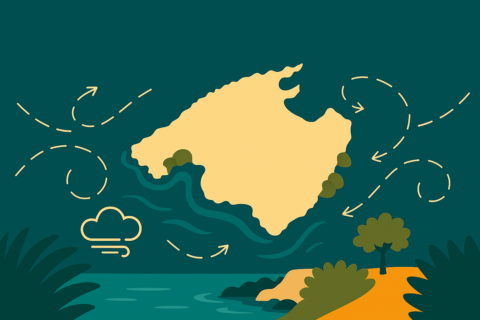 Spiagge Riparate dal Vento a Maiorca: La Guida per il 2025