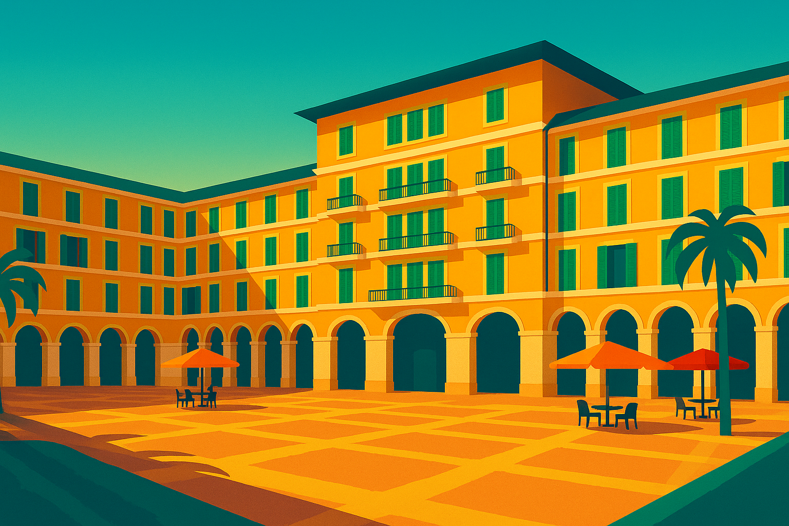 Plaça Major Palma di Maiorca